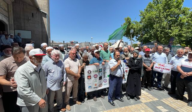 Kayseri ve Kırşehir'de Hazreti Muhammed'in karikatür çizimini yayımlayan dergiye tepki