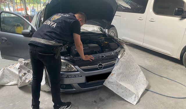 Konya merkezli 'change' araç operasyonunda 6 zanlı tutuklandı