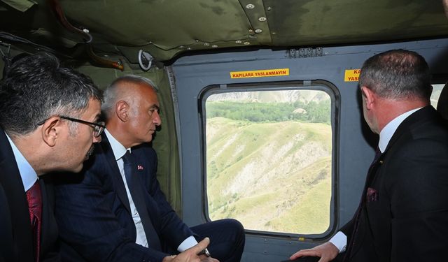 Kültür ve Turizm Bakanı Ersoy, Hakkari'de incelemelerde bulundu