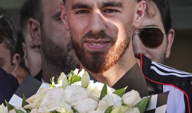 Milli yıldız Orkun Kökçü, Beşiktaş için İstanbul'da