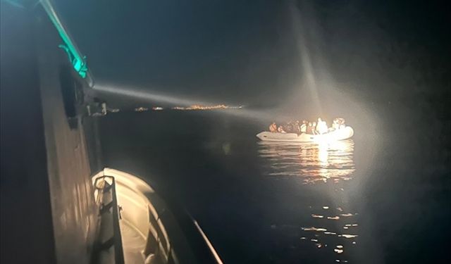 Muğla'da 42 düzensiz göçmen kurtarıldı