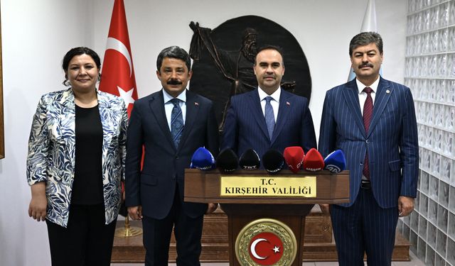 Sanayi ve Teknoloji Bakanı Kacır, Kırşehir'de konuştu: