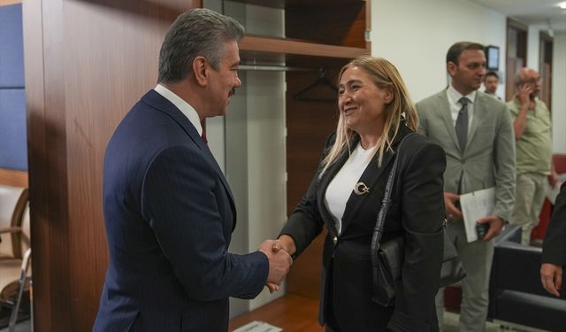 TBMM Adalet Komisyonu Başkanı Yüksel, KKTC Cumhuriyet Meclisi heyetiyle görüştü