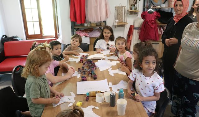 Trabzon Kültür Yolu Festivali'nde ahşap oyma ve giyim teknolojileri atölyeleri düzenlendi