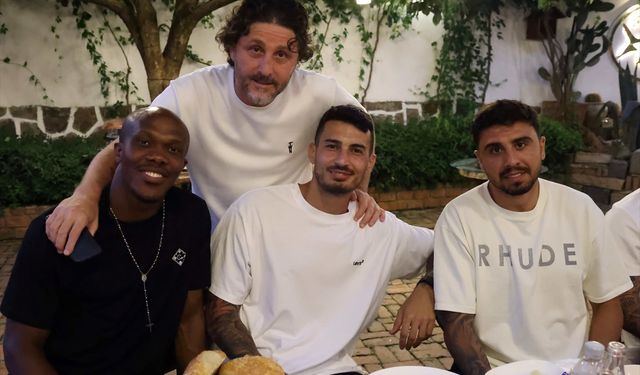 Trabzonspor, yemekte bir araya geldi