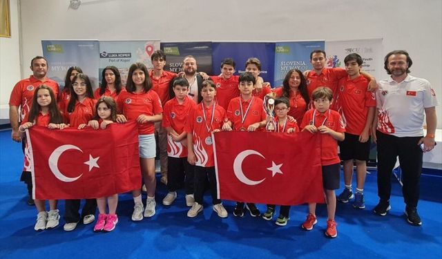 Türkiye 12 Yaş Altı Genel Kategori Satranç Takımı, Avrupa'da ikinci oldu