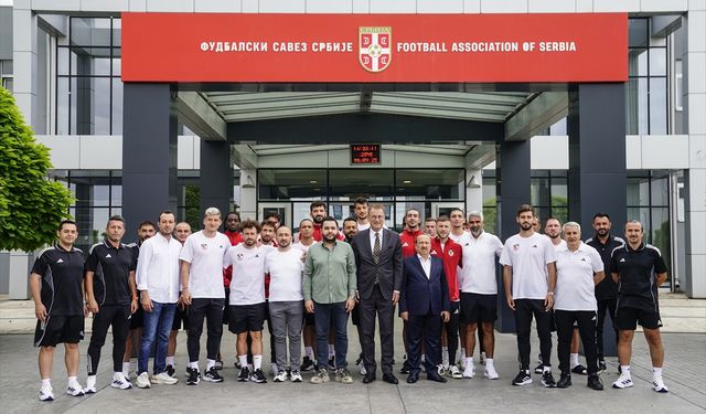 Türkiye'nin Belgrad Büyükelçisi İlhan Saygılı, Gaziantep FK kampını ziyaret etti