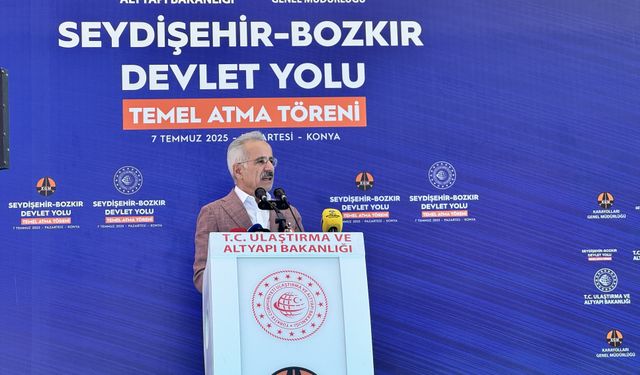 Ulaştırma ve Altyapı Bakanı Uraloğlu, Konya'da konuştu: