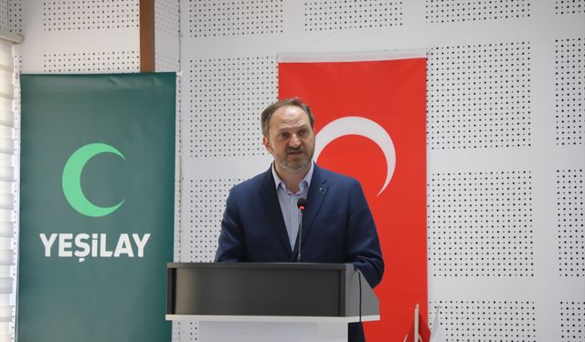 Yeşilay Genel Başkanı Dinç, Denizli'de konuştu: