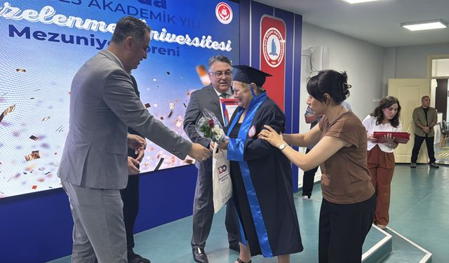 Zonguldak'ta 'Tazelenme Üniversitesi' ilk mezunlarını verdi