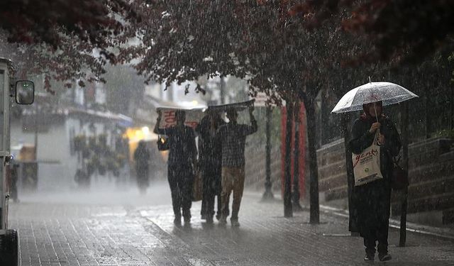 Meteoroloji’den 30 İl İçin Sağanak Uyarısı! Dikkat: Kuvvetli Yağış Geliyor