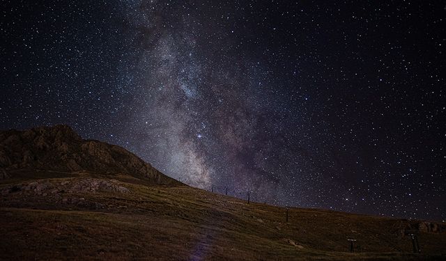 Bilecik'te bilim insanları ve gökyüzü tutkunları 'karanlık gökyüzü gözlem' etkinliğinde buluştu