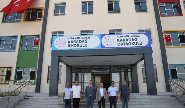 Adıyaman'ın yeni yerleşim yerlerinde yapılan okullarda eğitim başlıyor