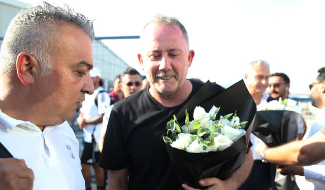 Beşiktaş kafilesi, Alanya'ya geldi