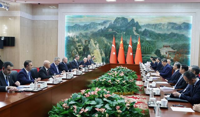 Cumhurbaşkanı Erdoğan, Çin Devlet Başkanı Şi Cinping ile görüştü
