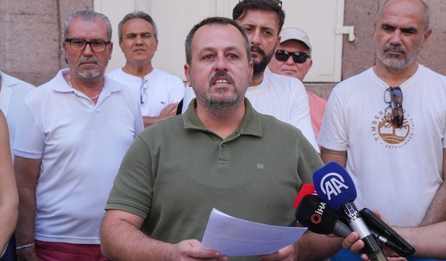İzmir'de kooperatif mağdurları eylem yaptı