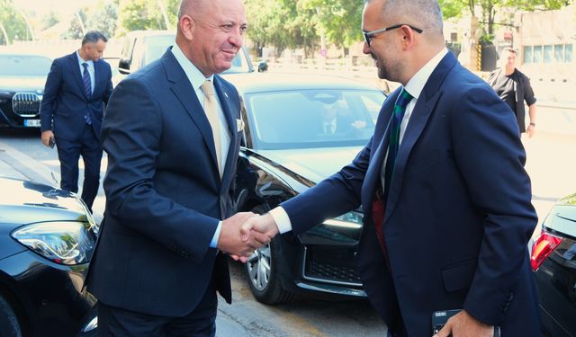 Merkez Bankası Başkanı Karahan Ankara Sanayi Odası'nda sunum yaptı: