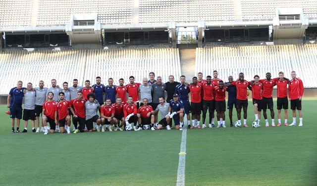 Samsunspor, Panathinaikos maçının hazırlıklarını tamamladı