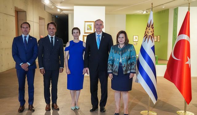 Uruguay Bağımsızlık Bildirgesi'nin 200. yıl dönümü dolayısıyla Ankara'da resepsiyon verildi