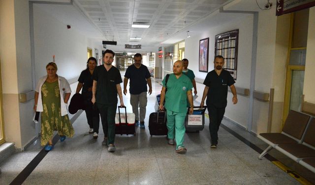 Uşak'ta beyin ölümü gerçekleşen kadının organları 3 kişiye umut oldu