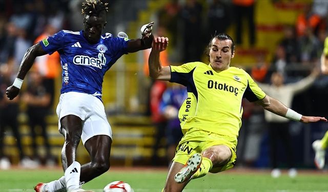 Kasımpaşa ile Fenerbahçe 1-1 berabere kaldı