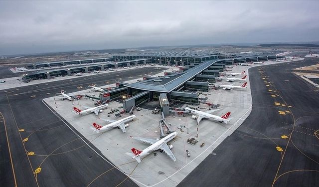 İstanbul Havalimanı günlük 1599 uçuşla Avrupa'nın en yoğun havalimanı oldu
