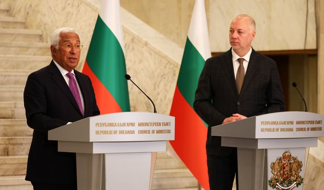 Avrupa Konseyi Başkanı Antonio Costa Bulgaristan'da: