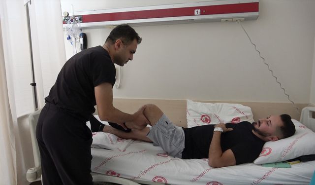 Bel ve ayak ağrısı çeken hasta, boy uzatma ameliyatıyla sağlığına kavuştu