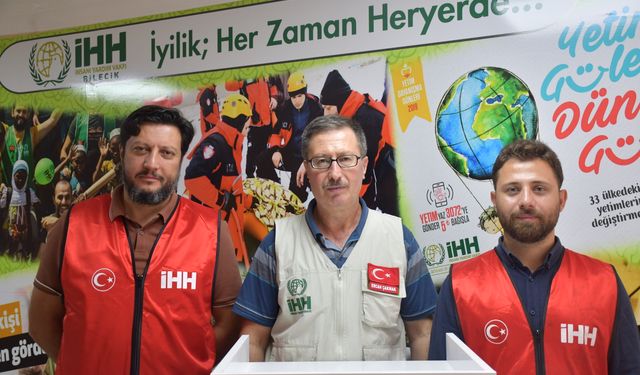 Bilecik'ten Filistin'e ve Küresel Sumud Filosu'na destek