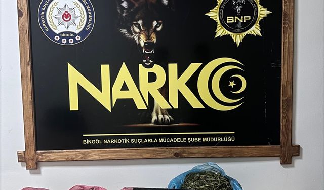 Bingöl'de uyuşturucu operasyonunda 3 şüpheli tutuklandı