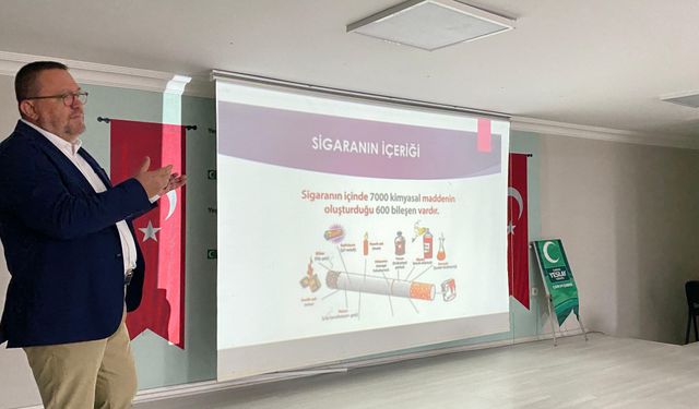 Çorum'da 'Sigara ve Doğurganlık' konulu konferans düzenlendi