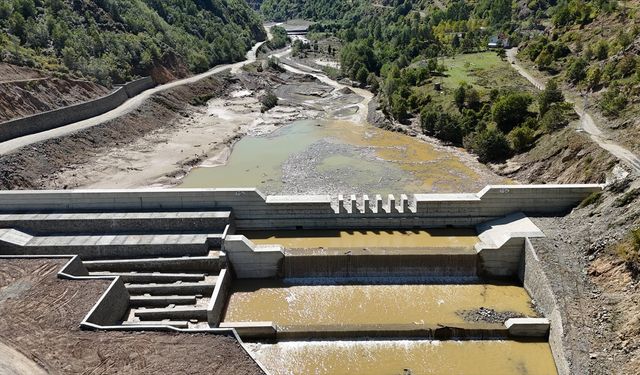 DSİ'nin taşkın kontrol yapıları Artvin'de hasarların önlenmesinde etkili oldu