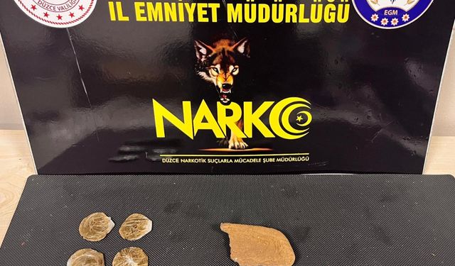 Düzce'de uyuşturucu operasyonunda yakalanan 2 şüpheli tutuklandı