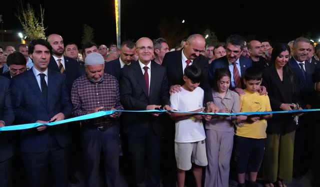Hazine ve Maliye Bakanı Şimşek, Batman'da konuştu: