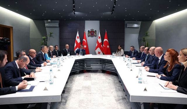 İçişleri Bakanı Yerlikaya Gürcistan'da temaslarda bulundu