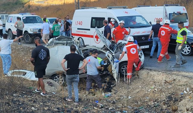 İsrail'in Lübnan'ın güneyinde bir araca düzenlediği saldırıda 1 kişi öldü