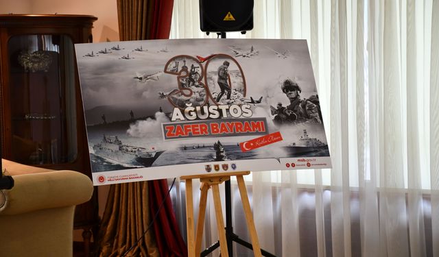 Kuzey Makedonya'da 30 Ağustos Zafer Bayramı resepsiyonu düzenlendi