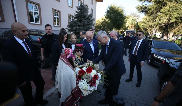 Sağlık Bakanı Kemal Memişoğlu, Çanakkale Valiliğini ziyaretinde konuştu: