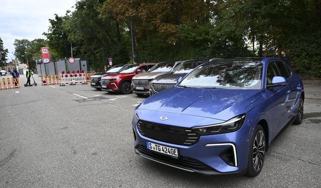 Togg'un Münih sokaklarındaki test sürüşleri devam ediyor