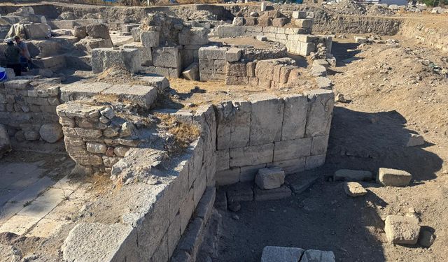 Tokat'taki Sebastapolis Antik Kenti'nde bu sezonun kazı çalışmaları tamamlandı