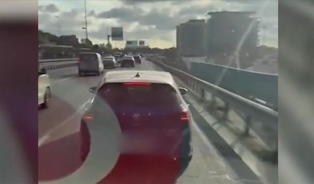 İstanbul'da ambulansa yol vermeyen sürücü yakalandı