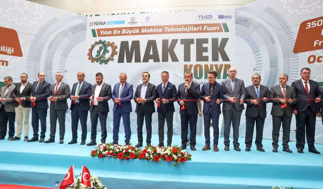 2025 MAKTEK Konya Fuarı başladı