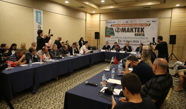2025 MAKTEK Konya Fuarı yarın başlıyor