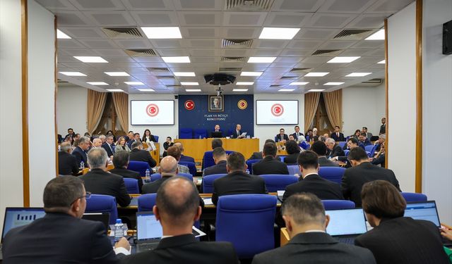 2026 yılı bütçesi TBMM Plan ve Bütçe Komisyonunda