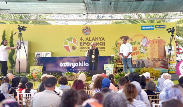 4. Alanya Tropikal Meyve Festivali sona erdi