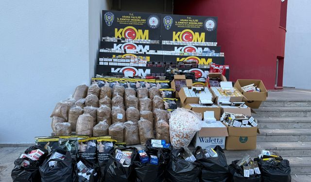 Adana'da kaçakçılık operasyonunda 20 şüpheli yakalandı
