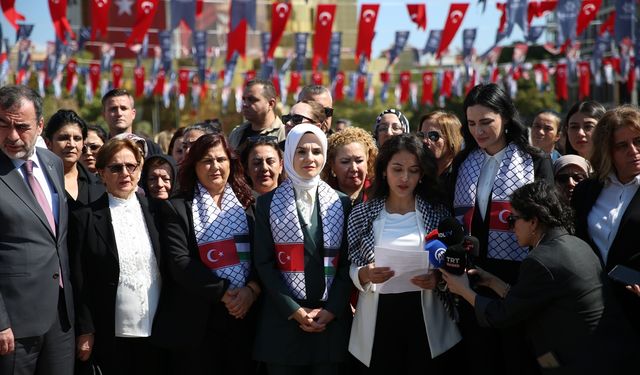 Aile ve Sosyal Hizmetler Bakanı Göktaş'tan 'Gazze İçin Sessiz Çığlık' eylemine destek
