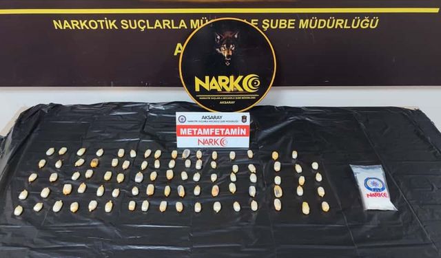 Aksaray'da midesinde uyuşturucu bulunan yabancı uyruklu şüpheli tutuklandı