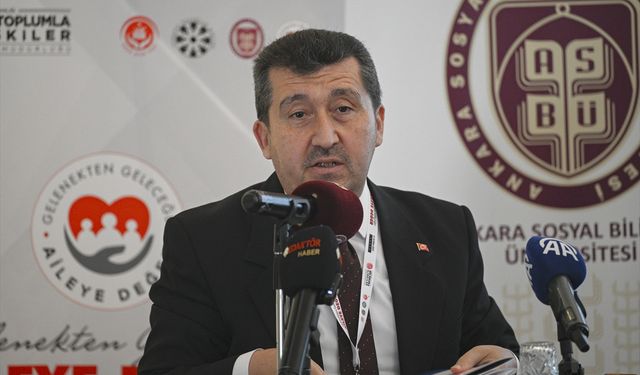 Ankara'da 'Gelenekten Geleceğe: Aileye Değer' etkinliğinin açılışı yapıldı