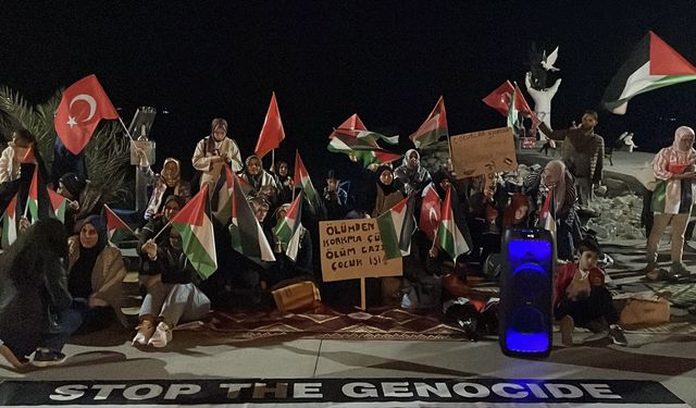Aydın'dan Küresel Sumud Filosu'na destek